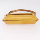 LOUIS VUITTON Monogram Vernis Thompson Street Bag Lime Yellow M91071 Auth 210311-13