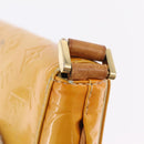LOUIS VUITTON Monogram Vernis Thompson Street Bag Lime Yellow M91071 Auth 210311-18