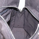 HERMES Her Line PM Hand Bag Canvas Gray Silver Auth 210312-18