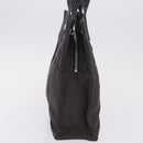 HERMES Her Line PM Hand Bag Canvas Gray Silver Auth 210312-5