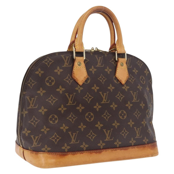 LOUIS VUITTON Monogram Alma Hand Bag M51130 LV Auth 210321