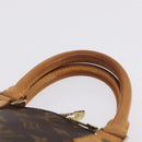 LOUIS VUITTON Monogram Alma Hand Bag M51130 LV Auth 210321-8