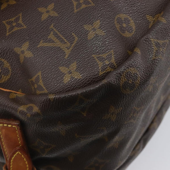 LOUIS VUITTON Monogram Saumur 30 Shoulder Bag M42256 LV Auth 210323