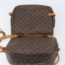 LOUIS VUITTON Monogram Saumur 30 Shoulder Bag M42256 LV Auth 210323-16