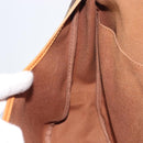LOUIS VUITTON Monogram Saumur 30 Shoulder Bag M42256 LV Auth 210323-25