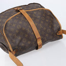 LOUIS VUITTON Monogram Saumur 30 Shoulder Bag M42256 LV Auth 210323-6