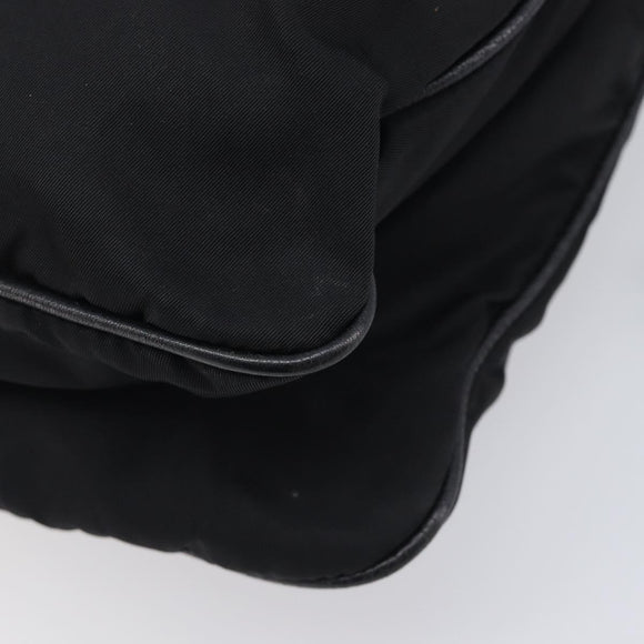 PRADA Shoulder Bag Nylon Black Auth 210324