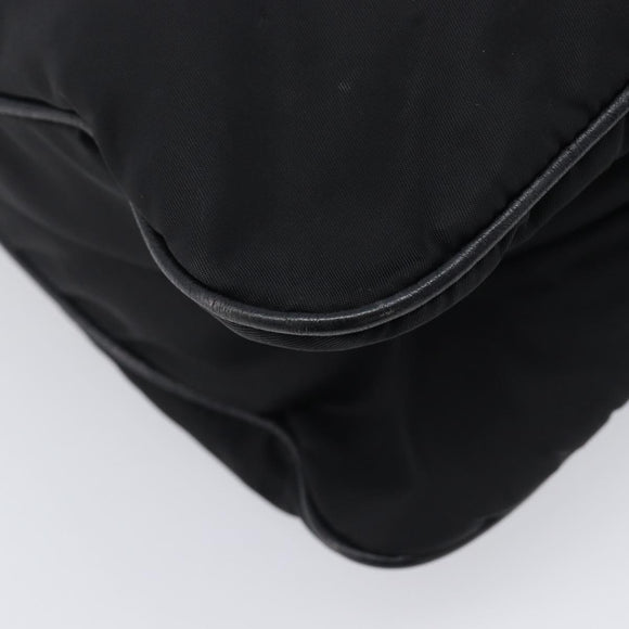 PRADA Shoulder Bag Nylon Black Auth 210324