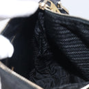 PRADA Shoulder Bag Nylon Black Auth 210324-19