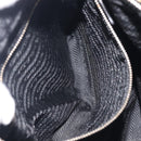 PRADA Shoulder Bag Nylon Black Auth 210324-22
