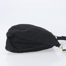 PRADA Shoulder Bag Nylon Black Auth 210324-4