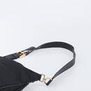 PRADA Shoulder Bag Nylon Black Auth 210324-8