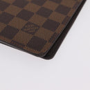 LOUIS VUITTON Damier Ebene Agenda Bureau Day Planner Cover R20702 Auth 210330A-9