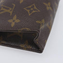 LOUIS VUITTON Monogram Poche Toilette 15 Pouch M47546 LV Auth 210331-9