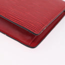 LOUIS VUITTON Epi Poche Toilette 15 Pouch Red LV Auth 210333-12
