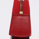 LOUIS VUITTON Epi Poche Toilette 15 Pouch Red LV Auth 210333-13
