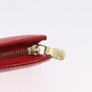 LOUIS VUITTON Epi Poche Toilette 15 Pouch Red LV Auth 210333-14
