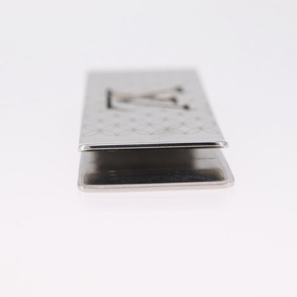 LOUIS VUITTON Pans Billets Champs Elysees Money Clip Silver M65041 Auth 210336A