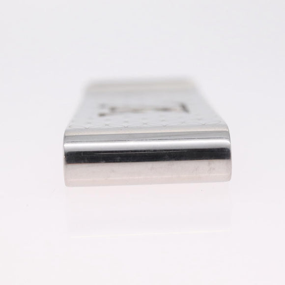 LOUIS VUITTON Pans Billets Champs Elysees Money Clip Silver M65041 Auth 210336A