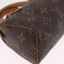 LOUIS VUITTON Monogram Mini Speedy Hand Bag M41534 LV Auth 210337-16