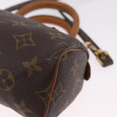 LOUIS VUITTON Monogram Mini Speedy Hand Bag M41534 LV Auth 210337-19
