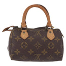 LOUIS VUITTON Monogram Mini Speedy Hand Bag M41534 LV Auth 210337-2