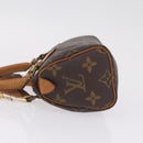 LOUIS VUITTON Monogram Mini Speedy Hand Bag M41534 LV Auth 210337-4
