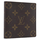 LOUIS VUITTON Monogram Porte Billets 6 Cartes Crdit Card Case M60929 Auth 210338A-1