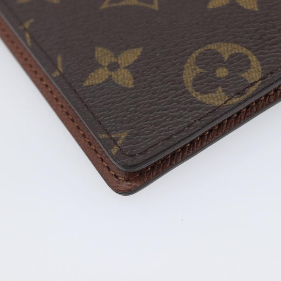 LOUIS VUITTON Monogram Porte Billets 6 Cartes Crdit Card Case M60929 Auth 210338A