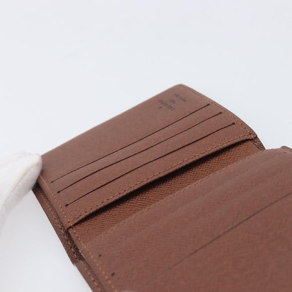LOUIS VUITTON Monogram Porte Billets 6 Cartes Crdit Card Case M60929 Auth 210338A