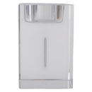 LOUIS VUITTON Candle Stand Glass Clear LV Auth 210339M-5
