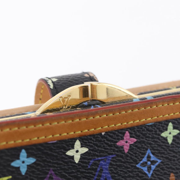 LOUIS VUITTON Monogram Multicolor Portefeuille Viennois M92988 Auth 210343A