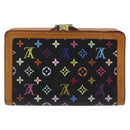 LOUIS VUITTON Monogram Multicolor Portefeuille Viennois M92988 Auth 210343A-3