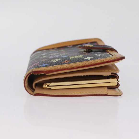 LOUIS VUITTON Monogram Multicolor Portefeuille Viennois M92988 Auth 210343A
