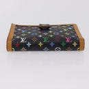 LOUIS VUITTON Monogram Multicolor Portefeuille Viennois M92988 Auth 210343A-8