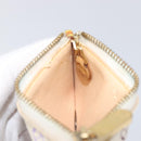 LOUIS VUITTON Monogram Multicolor Pochette Cles Purse White M92655 Auth 210347-19