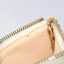 LOUIS VUITTON Monogram Multicolor Pochette Cles Purse White M92655 Auth 210347-20