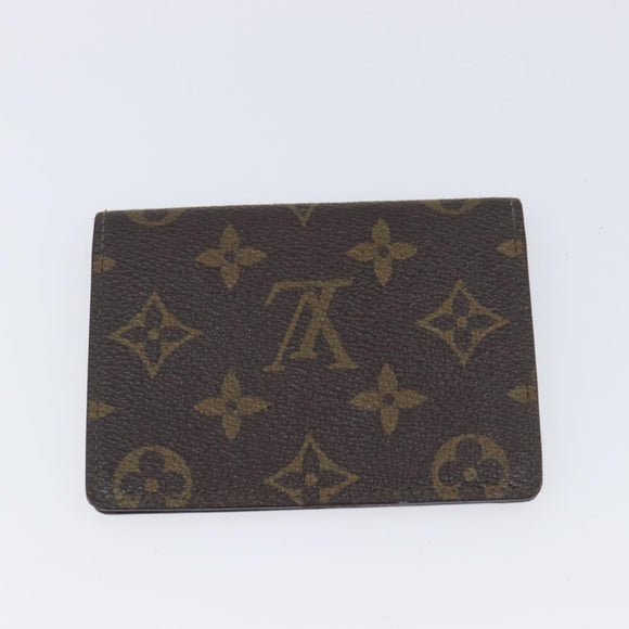 LOUIS VUITTON Epi Monogram Wallet 4 Set Yellow Black LV Auth 210348
