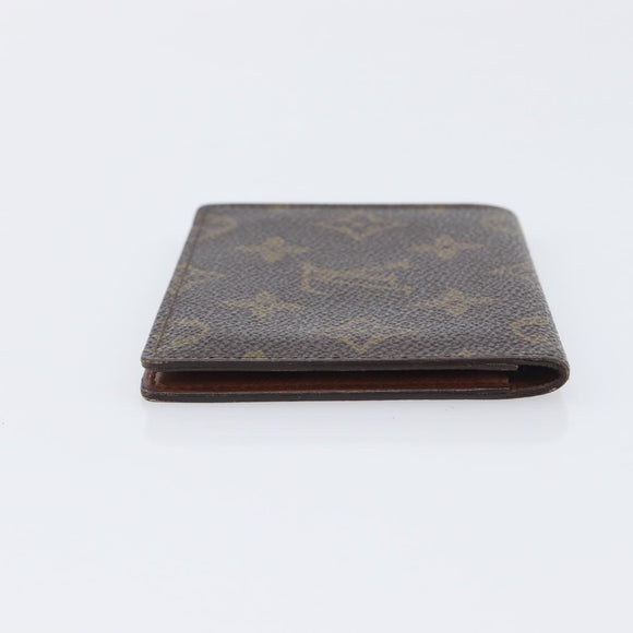 LOUIS VUITTON Epi Monogram Wallet 4 Set Yellow Black LV Auth 210348