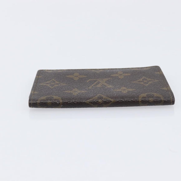 LOUIS VUITTON Epi Monogram Wallet 4 Set Yellow Black LV Auth 210348