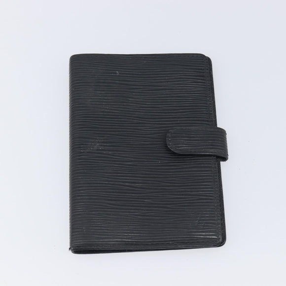 LOUIS VUITTON Epi Monogram Wallet 4 Set Yellow Black LV Auth 210348