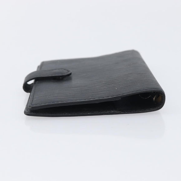 LOUIS VUITTON Epi Monogram Wallet 4 Set Yellow Black LV Auth 210348