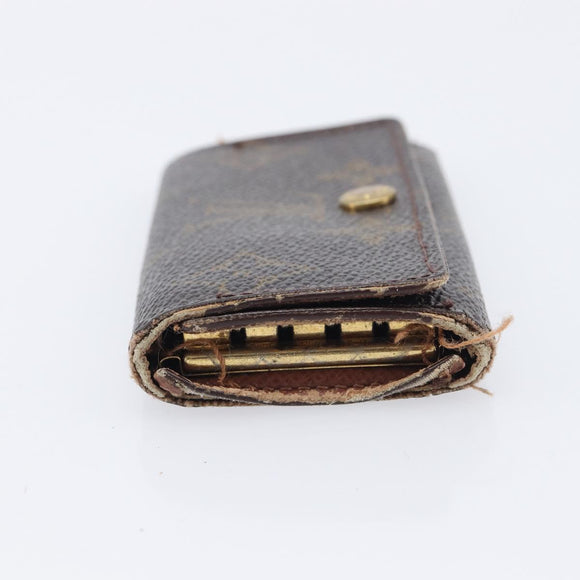 LOUIS VUITTON Epi Monogram Wallet 4 Set Yellow Black LV Auth 210348
