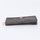 LOUIS VUITTON Epi Monogram Wallet 4 Set Yellow Black LV Auth 210348-32