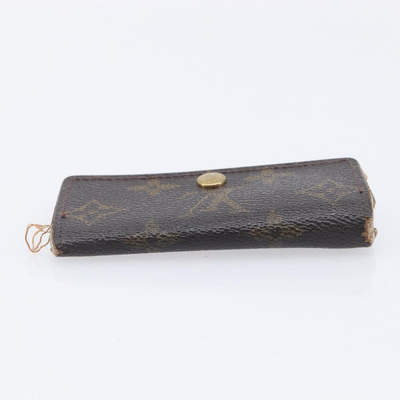 LOUIS VUITTON Epi Monogram Wallet 4 Set Yellow Black LV Auth 210348