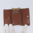 LOUIS VUITTON Epi Monogram Wallet 4 Set Yellow Black LV Auth 210348-35
