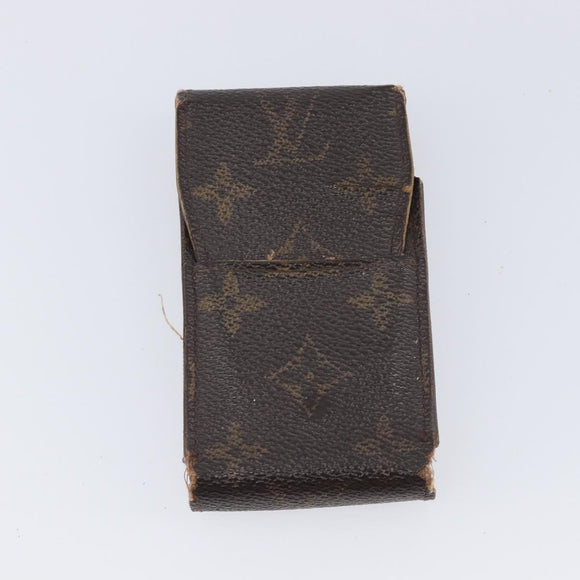 LOUIS VUITTON Epi Monogram Wallet 4 Set Green Red LV Auth 210349