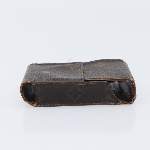 LOUIS VUITTON Epi Monogram Wallet 4 Set Green Red LV Auth 210349