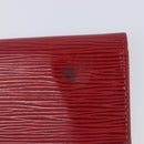 LOUIS VUITTON Epi Monogram Wallet 4 Set Green Red LV Auth 210349-21