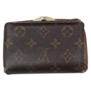 LOUIS VUITTON Epi Monogram Wallet 4 Set Green Red LV Auth 210349-3
